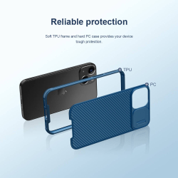 Чехол Magnetic Case Nillkin CamShield Pro с защитой камеры для iPhone 13 Mini