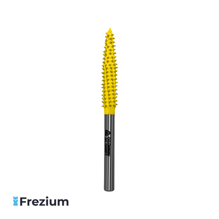 Борфреза твердосплавная по дереву пика "O.G.Germany" 5.2x3.175x24x49 Мелкая Зернистость; CN05FY