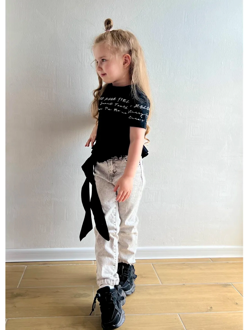 Футболка с воланами