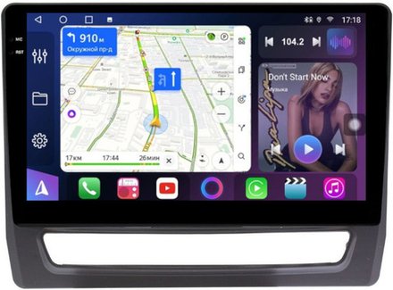 Магнитола для Mitsubishi ASX 2020+ (ШГУ 8", рамка тип 1) - FarCar 3019M монитор 10.36" QLED на Android 14, TS18, CarPlay, 4G SIM-слот