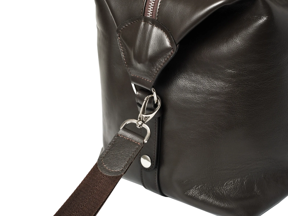 Дорожная сумка из натуральной кожи "Atlas Brown"