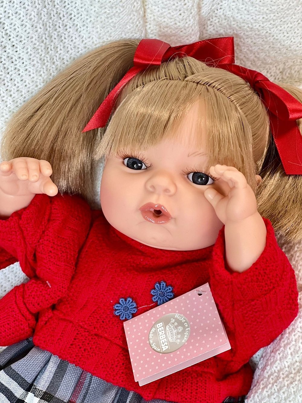 Кукла Berbesa мягконабивная 42см Maria (4313S)