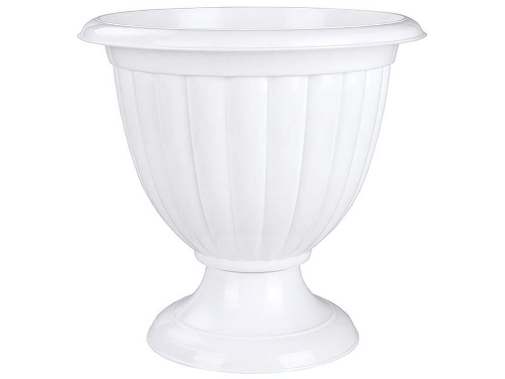 Вазон Жасмин 18л, белый