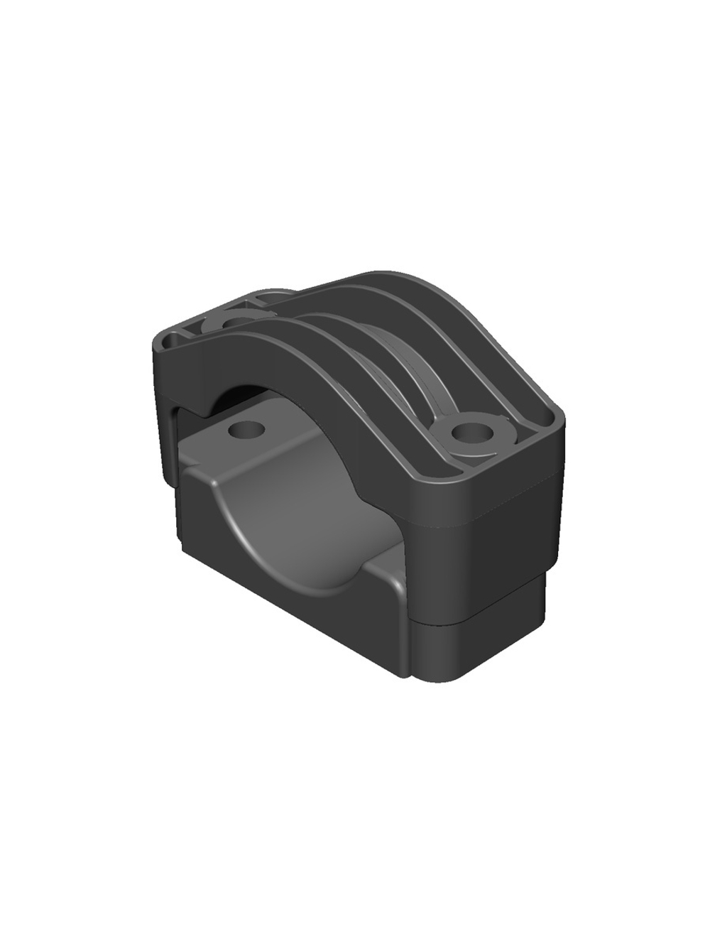 Крепление одиночное кабельное d40-60мм EKF scc4060