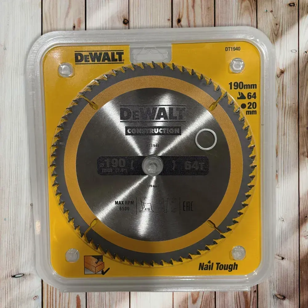 Диск пильный 190 x 2.2 x 16, 20; 64 зуб.