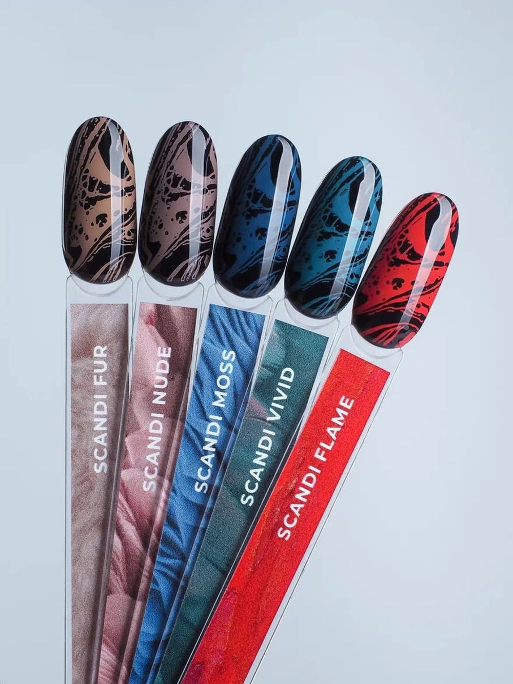 Swanky Stamping Pro Scandi Лак для стемпинга Fur, 6мл3