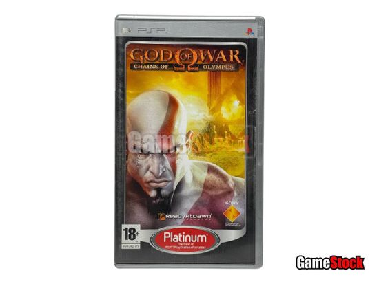PSP Platinum God of War: Chains of Olympus (Б/У, Английская версия, UCES-00842)