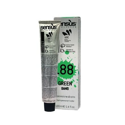Краситель прямой DIRECT BANG .88 Зеленый 100мл SENS.US