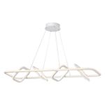 359184 OVER NT23 312 белый Светильник подвесной диммируемый, в комплекте пульт ДУ IP20 LED 4000К 175W 220V ONDO