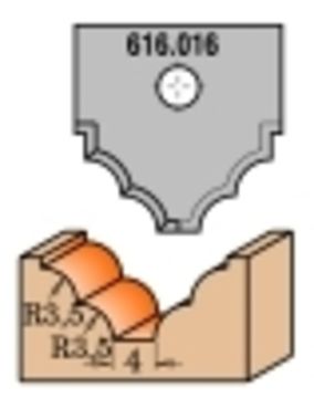 Нож твердосплавный для 616.000 CMT 616.016