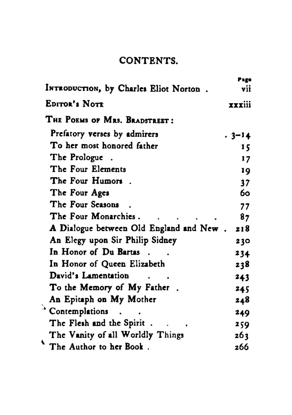The poems of Mrs. Anne Bradstreet (1612-1672) together with her prose remains | Anne Bradstreet