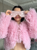 Маска из розового кварца