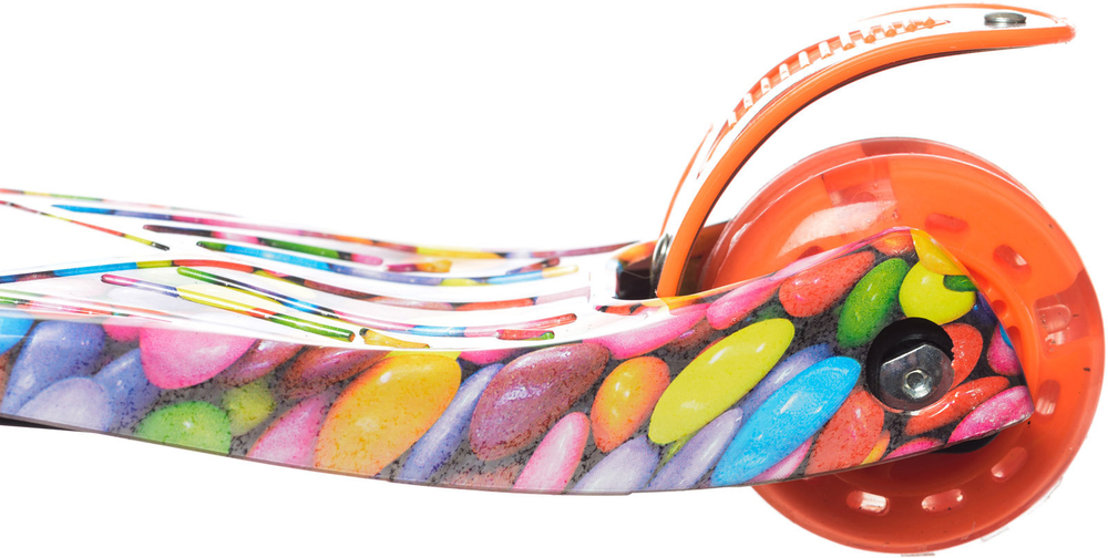 Самокат детский трехколесный Игрокат Dino Print Candys