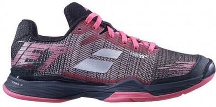 Женские Кроссовки теннисные Babolat Jet Mach II Clay Women - pink/black