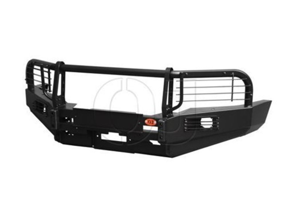 Передний силовой (серия Трофи с доп. оборудованием) для Nissan Patrol Y61 (2004-2010 г.в)