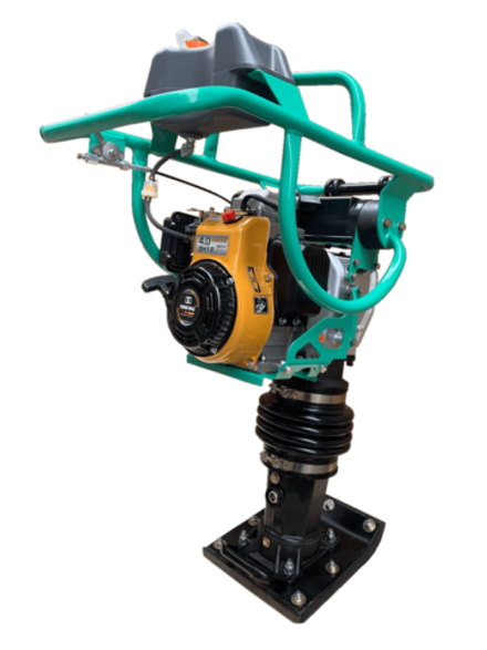 Вибротрамбовка бензиновая GIKS RM70D - [70 кг / 12 кН / Dinking DK165F]