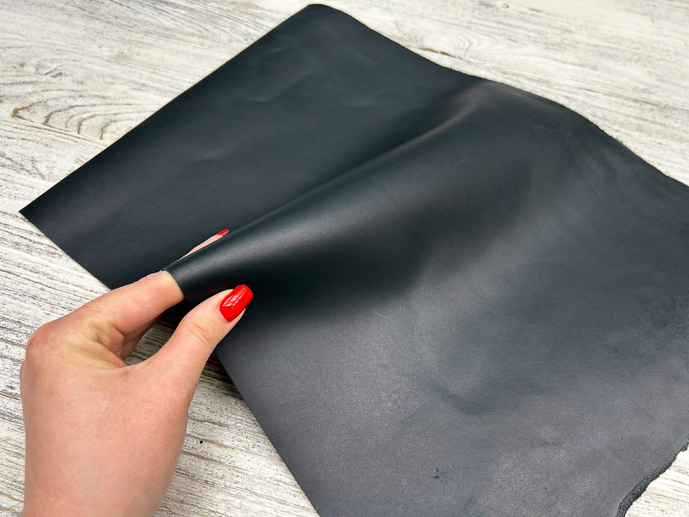 Синяя кожа растительного дубления с доставкой через Сдек