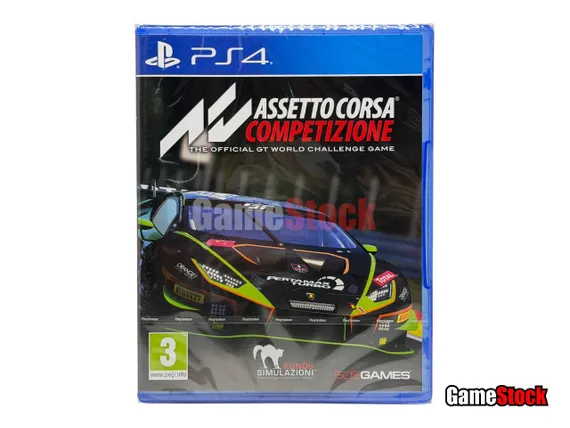 PS4 Assetto Corsa Competizione (Новый, Русские субтитры, CUSA-17266)