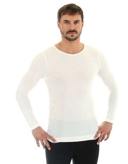 Термофутболка мужская с длинным рукавом BRUBECK Comfort Wool LS12160/11600