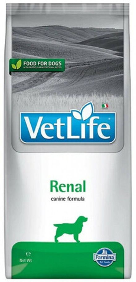 Сухой корм Farmina RENAL для собак при ХПН и временных нарушениях почечной функции, 2 кг
