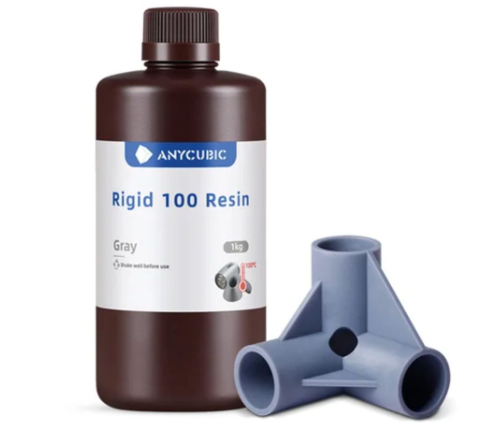 Фотополимерная смола Anycubic Rigid 100 Resin (1 л)