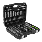 Набор инструмента, 1/2", 1/4", пластиковый кейс,94 предмета Сибртех