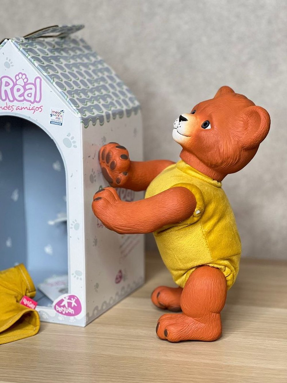 Игрушка мягконабивная 35см AniReal Львенок (60108)