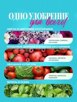 Удобрение комплексное для хвойных и туй 500 гр