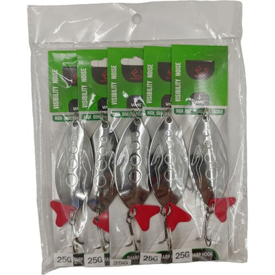 Набор блесен 25g VISIBILITY NOISE  №44