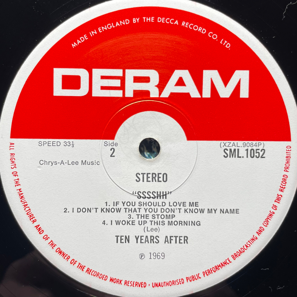 Ten Years After - Ssssh. (UK 1969г.)
