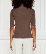 Хлопковый свитер Max Mara Leisure - коричневый(263660986)