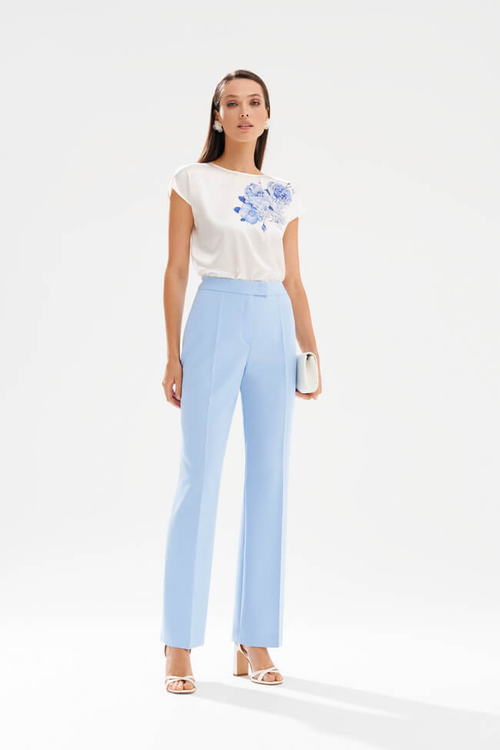 23598 Блузка женская (молочный)