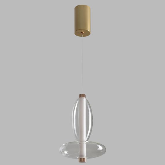 Подвесной светодиодный светильник Crystal Lux Quasar SP7W Led Transparent