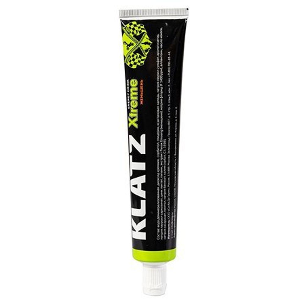 Зубная паста для активных людей женьшень KLATZ Xtreme Energy Drink 75мл