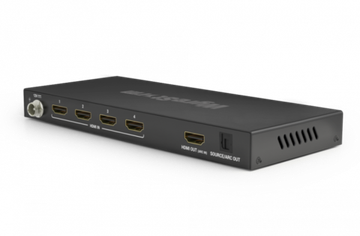 Wyrestorm EXP-SW-0401-8K - компактный HDMI коммутатор (48 Гб/с, 8K/120 4:4:4), 4 входа, 1 выход (с масштабированием), поддержка де-эмбендинга аудио, ARC, CEC.