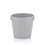 Горшок для цветов "РИМ" 1,4 л серый мрамор