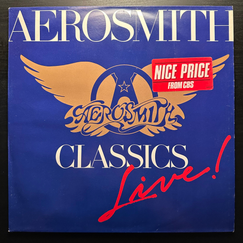 Aerosmith ‎– Classics Live! (Голландия 1990г.)