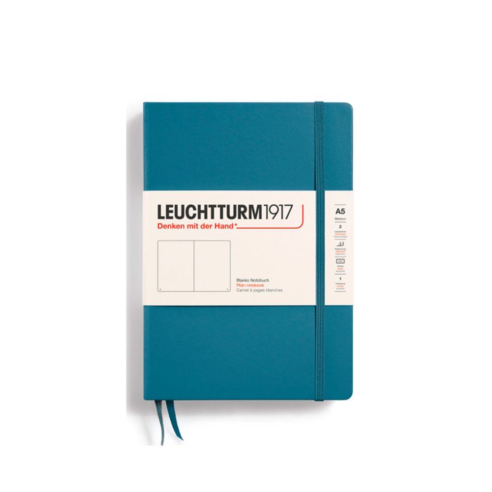 Блокнот Leuchtturm1917 Rising Colours A5 нелинованный с твердой обложкой (363333)