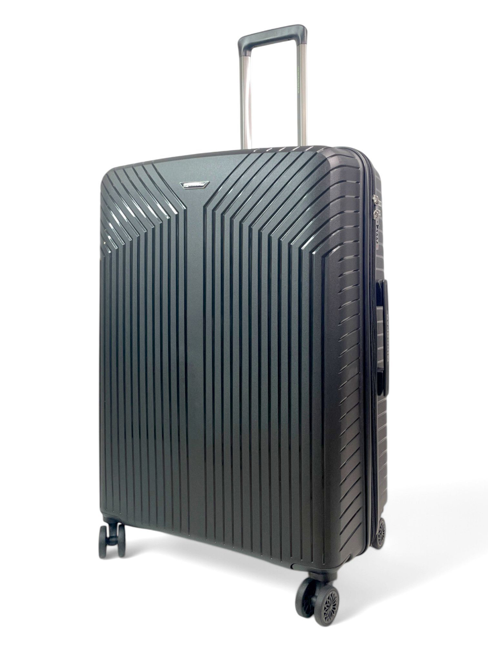 Большой чемодан  Mironpan 11272, Черный, XL