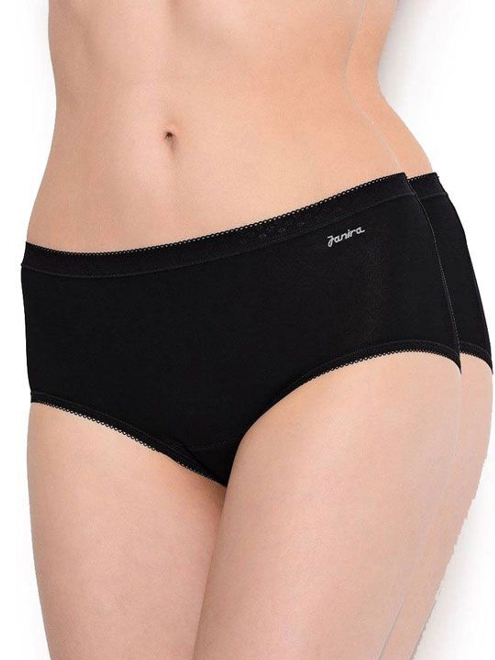 Набор из 2 высоких трусиков Esencial (Размер: L) (Цвет: телесный)