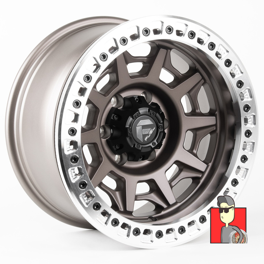 Комплект дисков Fuel 17x9 et-15 6x139.7
