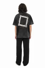 Футболка Bruler d'Amour Garment Dyed Picture of life серая