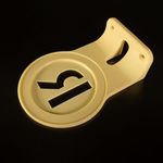 Настенный кронштейн-полка для Яндекс станций (Яндекс-Алиса) мини 1, 3D печать, бежевый