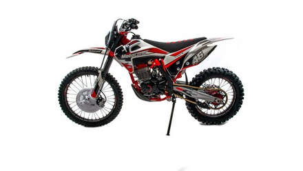 Мотоцикл Кросс Motoland XT300 HS (175FMM 4V) красный