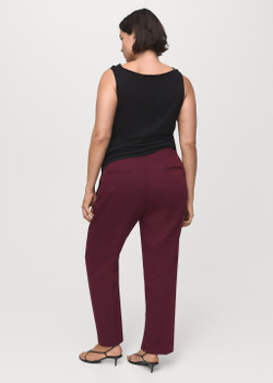 Прямые костюмные брюки