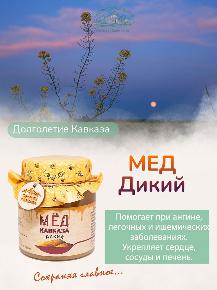 Подарочный набор мед Кавказа 6 видов