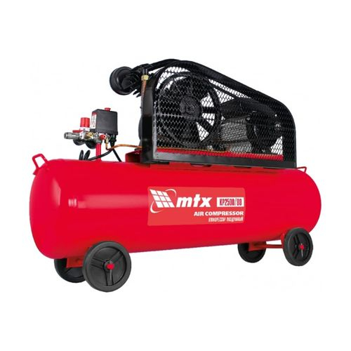Воздушный компрессор MTX КР2500/80, 2.5 кВт, 80 л, 420 л/мин