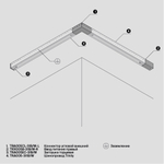 Заглушка для трёхфазного шинопровода Maytoni TRA005EC-31W