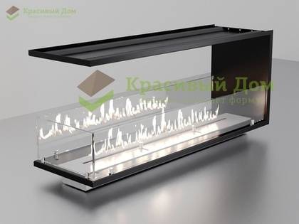 Торцевой биокамин 1300