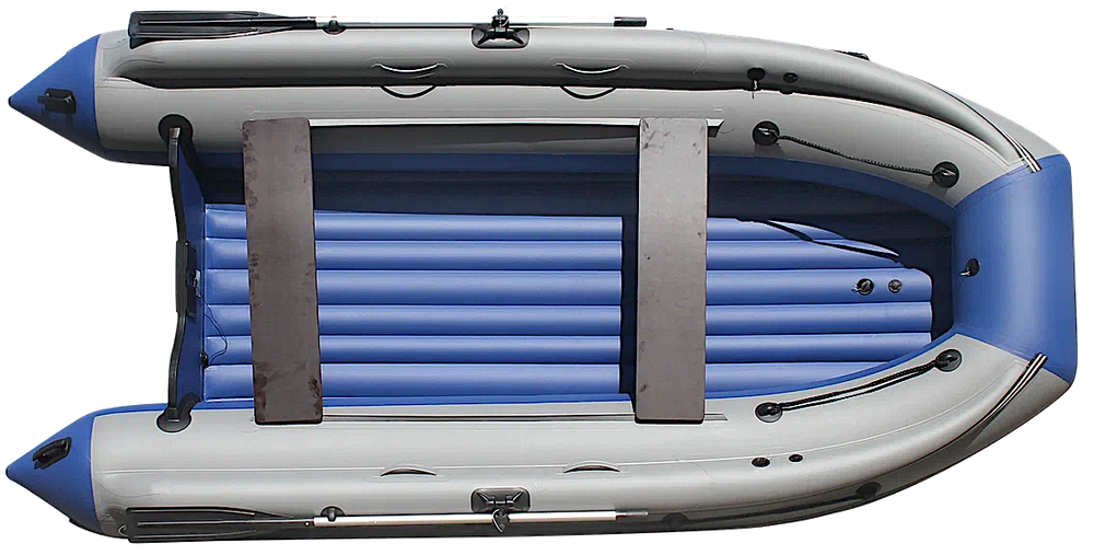 Лодка ПВХ Angler Reef Тритон 340FiНД с интегрированным фальшбортом